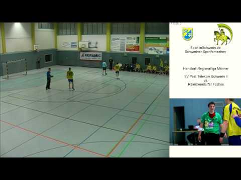 Handball Regionalliga Männer 26:30 SV Post Telekom Schwerin II vs. Reinickendorfer Füchse
