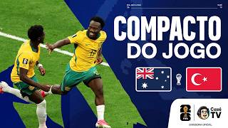 GOLAÇO E PAREDÃO! AUSTRÁLIA SURPREENDE E VENCE A TURQUIA | COPA DO MUNDO FIFA™ 2026 | COMPACTO