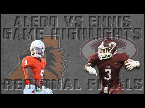 Aledo vs Ennis - 2019 Texas High School Football Playoffs - Region Finals Highlights