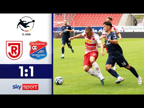 Bayrisches Duell ohne Sieger | SSV Jahn Regensburg - SpVgg Unterhaching | Highlights - 3. Liga 23/24