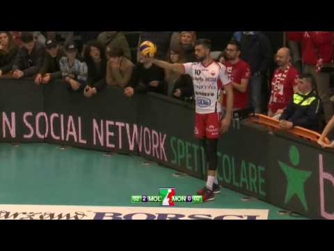 Superlega A1: Highlights: Molfetta-Monza 3-1
