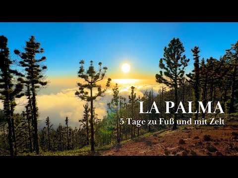La Palma wandern extrem: 5 Tage Solo-Trekking mit Zelt und 8l Wasser
