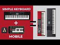 SIMPLE KEYBOARD WITH PROFESSIONAL SOUND AUDIO EVOLUTION INSTALATION ANDROID AND IOS ENGLISH