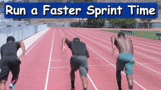 How to Run a Faster 100m Sprint! Track Workout