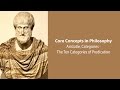 Aristotle The Categories The Ten Categories Philosophy Core Concepts