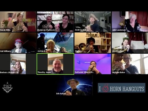 Julie Landsman´s Global Birthday Party - Horn Hangouts in the Time of Corona Episode 10