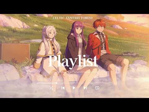 🍀Celtic Fantasy Forest Playlist🎧✨Elven Forest Ambient 🌿 Relaxing background music