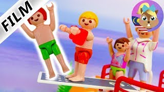 Filem Playmobil - JULIAN KENA TOLAK DARI PAPAN TERJUN! TEKANAN DI KOLAM RENANG!