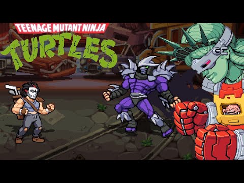 TMNT Shredder's Revenge - Final Episode 16 Wrath of the Lady | Boss Super Shredder