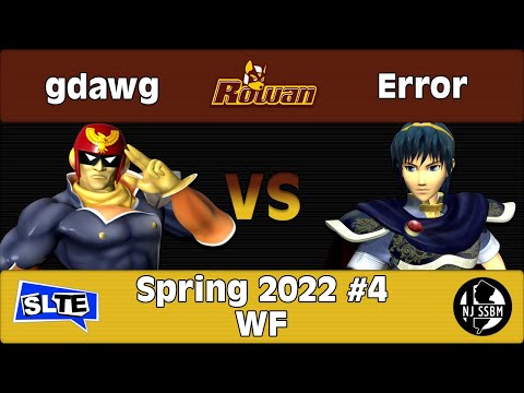 Rowan Spring 2022 #4: gdawg (Falcon) Vs. Error (Marth) - WF