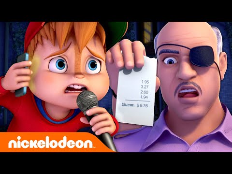 ALVINNN!!! And The Chipmunks Prank Call An Ex-Spy! 😱 5 Minute Episode | Nicktoons