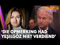 Wilders: 'Die opmerking had Yeşilgöz niet verdiend' | VANDAAG INSIDE