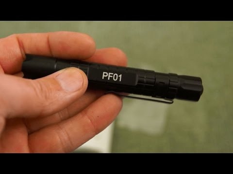 ThorFire PF01 Tactical Pen Flashlight CREE XP-E2 LED Review and Test