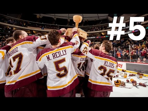 Gopher ホッケー トップ 10: #5 'U' がノース スター カレッジ カップで優勝