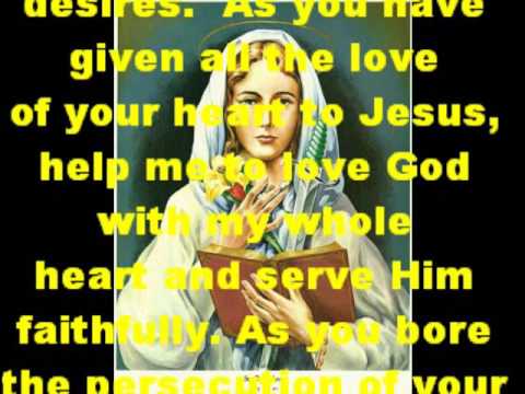 NOVENA PRAYER TO SAINT DYMPHNA FOR ANXIETY AND DEPRESSION