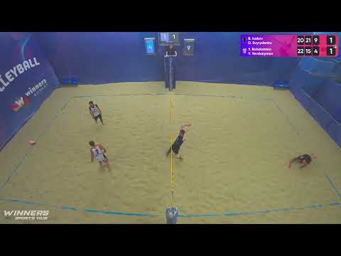 08:45 B.Isakov / D.Svyrydenko - Y.Bohdashkin / Y.Yevdokymov | Winners Beach Volleyball