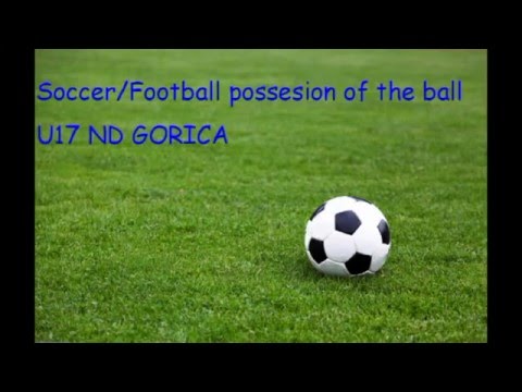 Soccer/Football possesion of the ball U17 ND GORICA