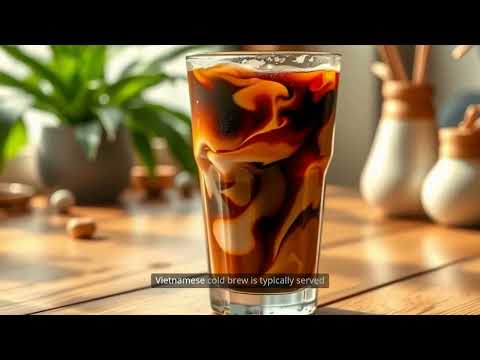 Cold Brew the Vietnamese Way – Smooth, Strong, and Refreshing