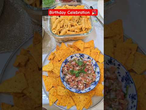 My Birthday Party Menu | Quick & Delicious Recipes for Friends #youtubeshorts #foodiesbyneha #party