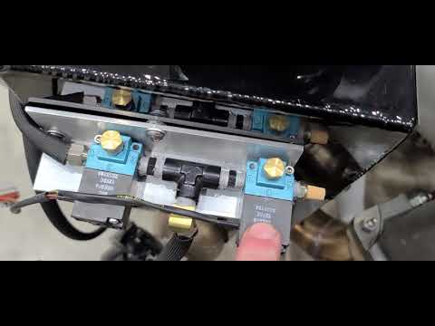Co2 plumbing for boost controllers, air chutes, shifters and chute releases