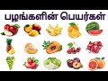 fruits name in tamil | பழங்களின் பெயர்கள் | #fruits name #fruits