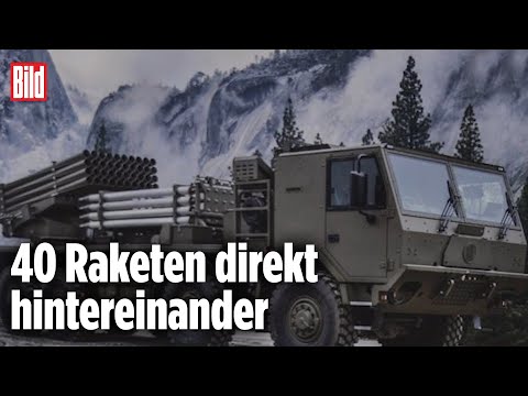 Gewaltige Feuerkraft: Mit Raketenwerfer „Vampir“ gegen Putins Soldaten | Ukraine-Krieg