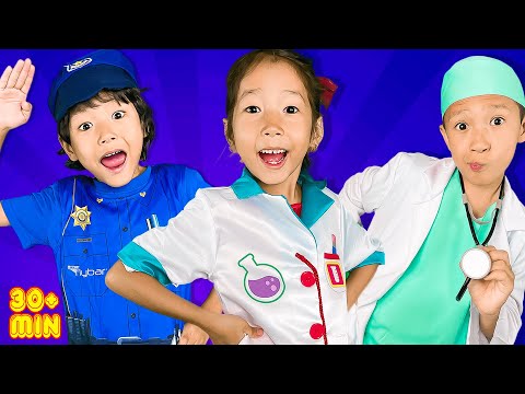 Jobs and Career Song + More Nursery Rhymes and Kids Songs