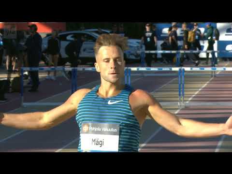 400m hurdles men | Continental Tour Gold Turku 2022