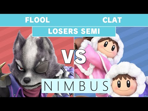 Nimbus 63 - Flool (Wolf) vs. Clat (Ice Climbers) Losers Semis - Smash Ultimate