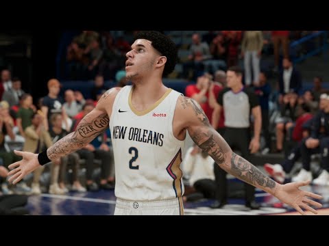 NBA 2K21 Lonzo Ball My Career Ep. 3 - Best Game of His Career!