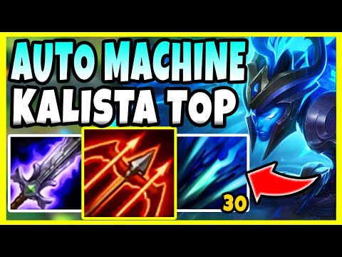 HOW TO KALISTA TOP (GUIDE) IN SEASON 10! - League of Legends