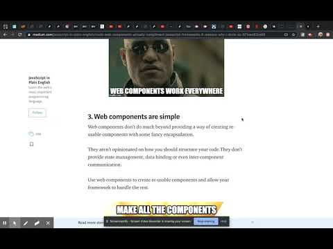 Let's talk about Web Components!