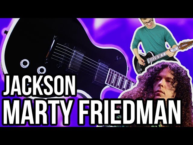 Vídeo relacionado con EMG MF Marty Friedman - Juego de pastillas, cromo negro cepillado