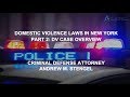 Domestic Violence Criminal Case Overview In New York DV Lawyer NYC