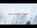 YouTube thumbnail of Laid m​ā​mi​ņ​a istabā by Auļi feat. Katr​ī​na Dimanta
