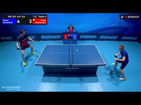 17:35 Denys Shcherbak  - Serhii Zemiantsev 17.08.2023 TT Euro.Cup Ukraine Star.  TABLE 4