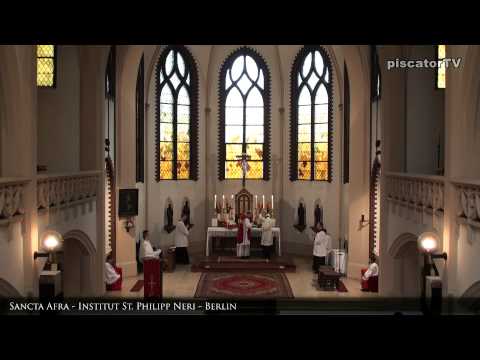 Sancta Afra 09 Offertorium - Traditional Latin Mass