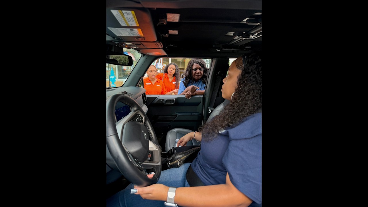 Lacreesha finds out from the WhatABurger manager that they’re giving out FREE FOOD