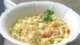 La famosa ensalada de col americana (KFC). ¿Qué lleva su deliciosa salsa