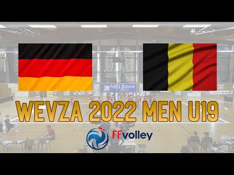 WEVZA 2022 MEN U19 GERMANY - BELGIUM