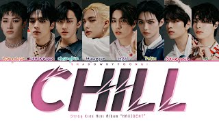 Download lagu Stray Kids 'CHILL' (Color Coded Lyrics) | ShadowByYoongi mp3