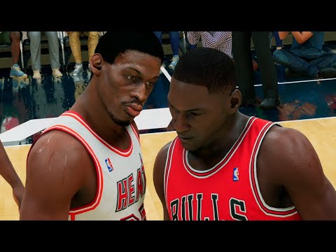 NBA 2K22 Michael Jordan My Career Ep. 6 - Playoff Beef!