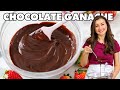 Easy Chocolate Ganache ONLY 2 INGREDIENTS