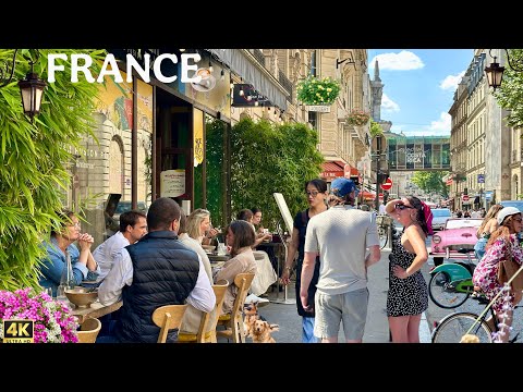 19 July 2025 PARIS 🇫🇷 FRANCE 4K HDR  Paris City street walk tour | Summer walk tour | hide please