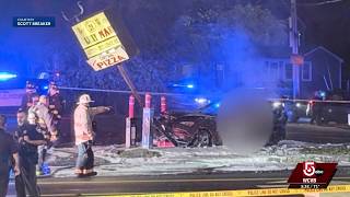 Driver charged after father, young daughter, killed in fiery Mass. crash