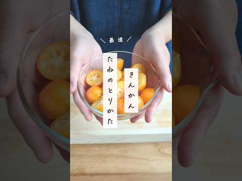 園芸 ながみ金柑(ながみきんかん) 楕円形の実をつけた金柑