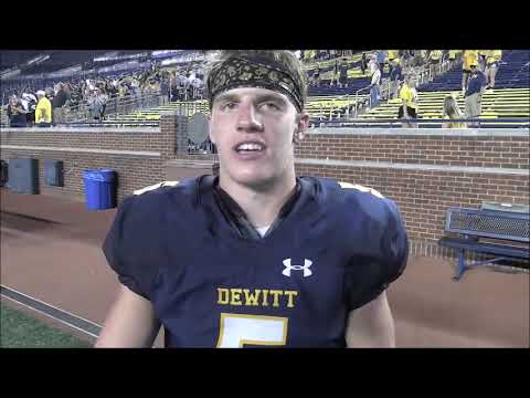 Interview with DeWitt 2022 QB Ty Holtz (Brown commit)