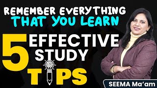 How to Remember What You Read | Best Study Tips | Remember What You Study - Retention Process