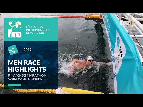 Плавание Highlights Men's Race | FINA /CNSG Marathon Swim World Series 2019