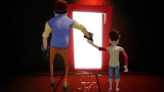 СЮЖЕТ ПОЛНОЙ ВЕРСИИ ПРИВЕТ СОСЕД! РАЗБОР ВСЕЙ ИГРЫ HELLO NEIGHBOR #2 АВАРИЯ СЕСТРА ЖЕНА МАШИНА ТЕНЬ